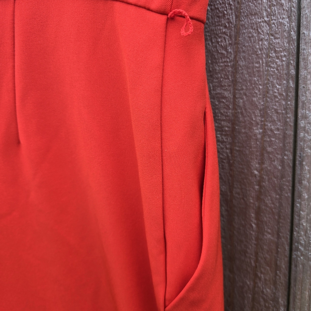 New York and Company Red Sleeveless Jumpsuit Size 6, - Picture 10 of 16